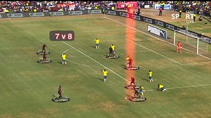 1M views · 10K reactions | ⚽️ 푺풐풄풄풆풓풛풐풏풆 ⚽️ Coach Simphiwe Dludlu explains and demonstrates how Mamelodi Sundowns dismantled Orlando Pirates!  SABC 1  sabc-plus.com/live #SABCSportFootball #Soccerzone | SABC Sport | Facebook