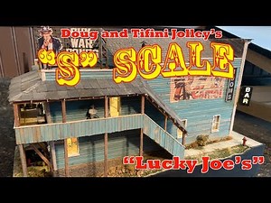 "S" Scale Structures on Doug and Tiffini Jolly's Layout - 4K