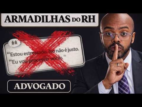NEVER say these 3 things to HR! (Lawyer's Advice)