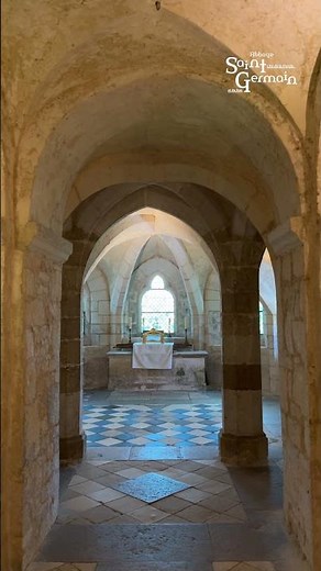 Crypte Abbaye Saint-Germain d'Auxerre