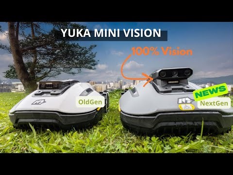 No more headaches! Yuka Mini Vision: the easiest robot on the market, Tesla style! #mammotion