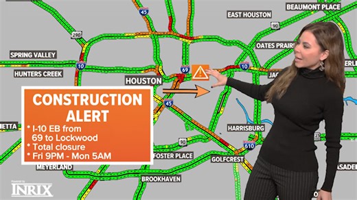 Three big weekend closures to watch out for...weather permitting