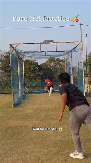 Batting in the Nets 💥 | Serious Practice Session #netpractice #battingpractice #cricketshorts 🏏