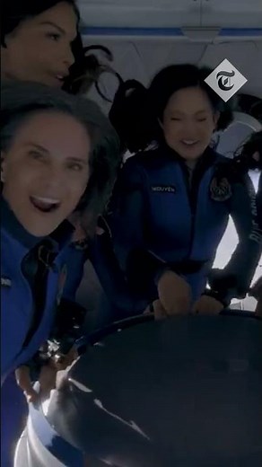 Blue Origin launch: Katy Perry kisses ground after returning from space