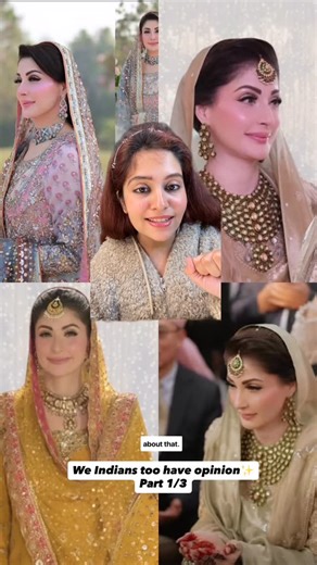 Samaira on Instagram: "Maryam Nawaz has mastered the art of looking powerful without ever raising her voice❤️✨ Episode-8 Bridal Decode❤️ Dis you like her looks? #MaryamNawaz #MaryamNawazStyle #PakistaniFashion #SouthAsianFashion #explore"