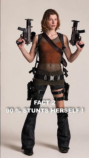 3 Mind-Blowing Facts About Milla Jovovich! 🥋🔥 #shorts
