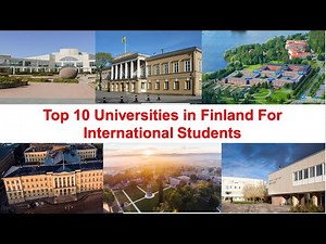 Top 10 UNIVERSITIES IN FINLAND FOR INTERNATIONAL STUDENT | University Of Helsinki Ranking