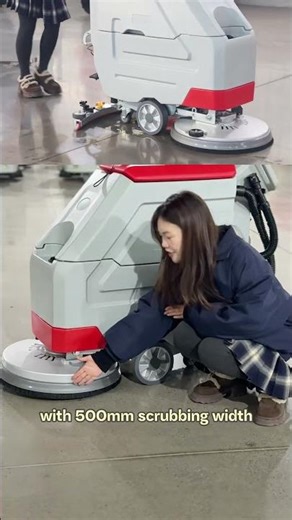 GDW1 Walk-Behind Floor Scrubber | Compact & Easy Cleaning Solution