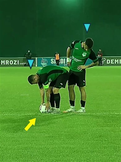 Strange Free Kicks in Football