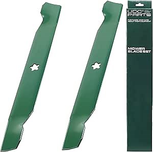UDC Parts 138497 High Lift Mulching Blades 38 Inch for Husqvarna, Craftsman, Poulan, AYP Replaces OEM no. 127842 193957 532138497 532127842 CZ38 LT1238 LT1538 LT19538 LTH1438 PB1638LT SO1638LT/2 Pack