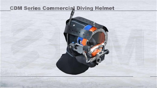 CDM Series Commercial Diving Full Face Mask for Professional Divers