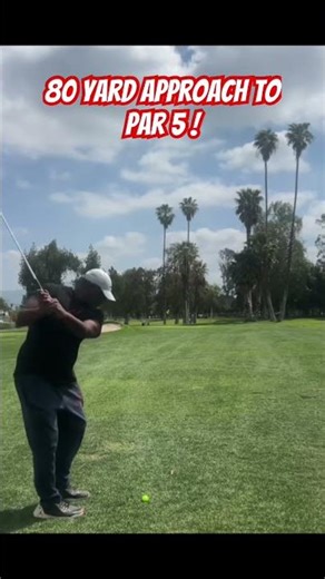 Why I also practice short par 3s for the short approach on the par 5 . Short shots important