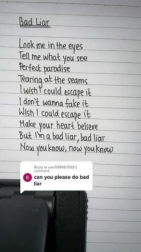 Karaoke Duet: Bad Liar by Imagine Dragons