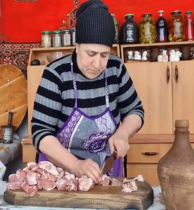 3.8K views · 133 reactions | Snow blankets our village as we welcome the Novruz holiday! Grandma is busy preparing golden, flaky Gogal in the tandoor, filling the air with its irresistible aroma. A beautiful blend of tradition and cozy moments in the heart of nature. 葉 #NovruzHoliday #VillageLife #TandoorCooking #GrandmaMagic #GogalDelight | Special Cooking | Facebook