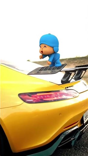 pocoyo dancing 🕺 #cars #edit #pocoyo #trends #bmw