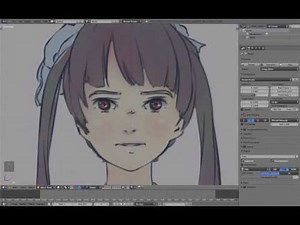 [Part 1/ 24] Blender anime character modeling tutorial - Reference and Eyes