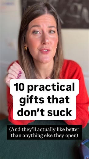 Elizabeth Hardin | 10 practical gift ideas that not only don’t suck, but that you’ll love more than everything else you open. Don’t let practical gifts get a... | Instagram