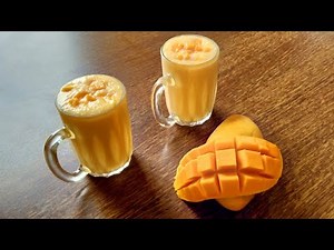Mango Milkshake Recipe With Fresh Mango Pulp | Julie Akhter, Super Easy & Quick | Homemade Milkshake