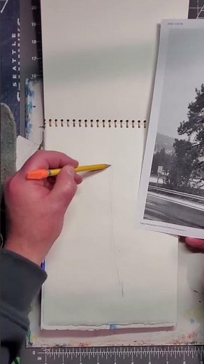 Easy Sketching: Ponderosa Pine Tree Drawing Tutorial!