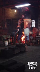 7.8K views · 158 reactions | Pouring liquid cast iron at Can Do Metals in Saint Anne, IL. We've been using this foundry for twenty years. They do great work and without them we couldn't have completed many projects. #antiquetractorlife #tractors #tractor #engine #foundry #castiron #pouring #iron | Antique Tractor Life | Facebook