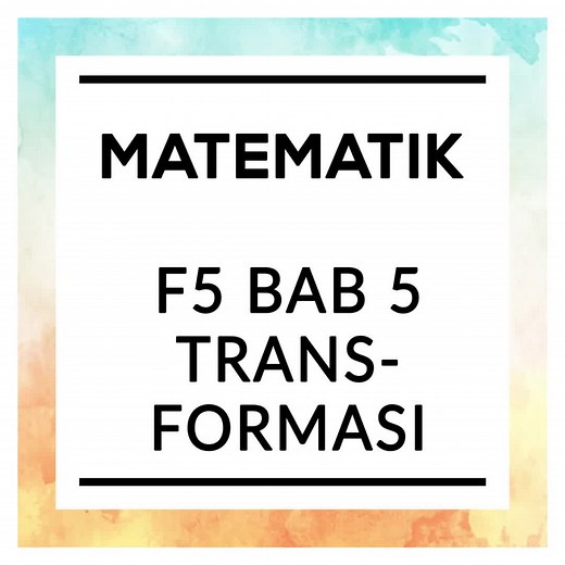 QUICK REVISION MATH F5 BAB 5 : GABUNGAN TRANSFORMASI #spm #math #mathspm #tipsmathspm #quickrevisionspm