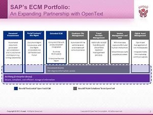 SAP Archiving and Document Access by OpenText