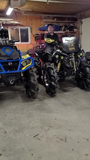 HMF dual performance exhaust system with quiet cores removed. #soundclip @nos_atvs #hmf #atv