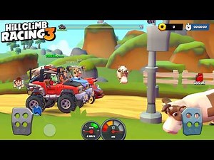 Hill Climb Racing 3 - GamePlay Walkthrough Part #2 - Scooter, Mega Jeep Unlocked | GamePlay