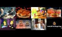 Mix of 8 videos from youtube : 2001 Burger King Commercial Compilation (2001)