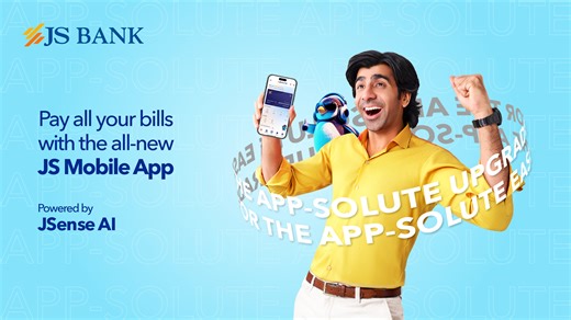 Bill bhoolnay ki aadat ho… toh solution bhi smart hona chahiye. Pay all your bills on JS Mobile, powered by JSense AI. Download JS Mobile & experience JSense AI: https://onelink.to/u27yqg #JSBank #BarhnaHaiAagey #JSMobile #JSenseAI #SmartBanking #BillPayments | JS Bank
