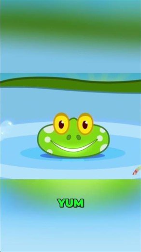 Little Speckled Frogs Song: Fun for Kids! #shorts