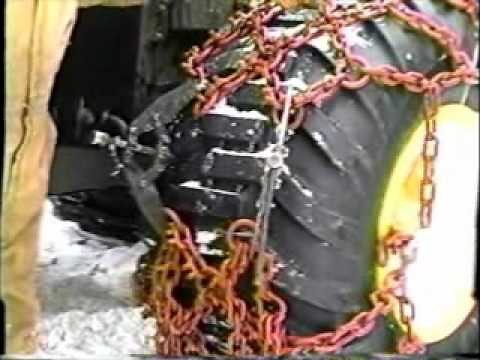 Skidder Chain Installation