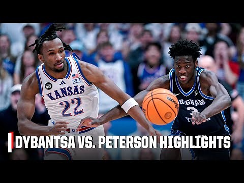 AJ Dybantsa vs. Darryn Peterson HIGHLIGHTS 🎥 Top-ranked draft prospects go head-to-head 🍿 | ESPN CBB