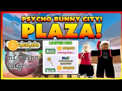 [Many UGC] Inf Yield Script| Psycho Bunny City How To Get Inf Coins!