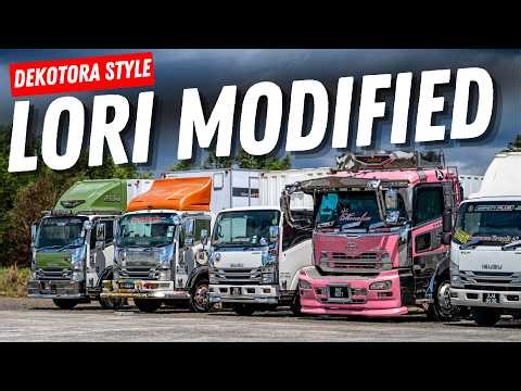 Kepala Lori Ala Dekotora – Lampu, Chrome & Aura Jepun | Mega Diesel Day Tawau Sabah