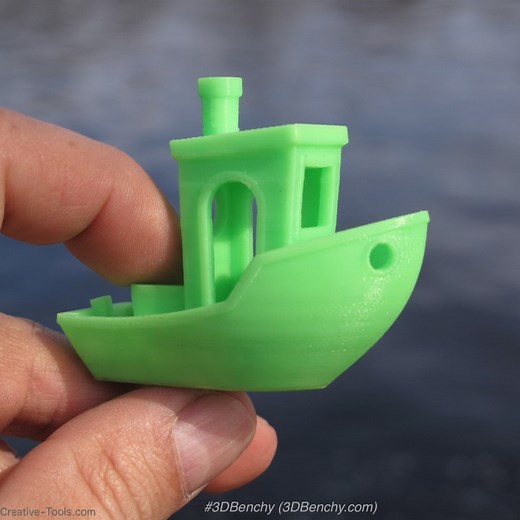3D Printable #3DBenchy - The jolly 3D printing torture-test by CreativeTools.se
