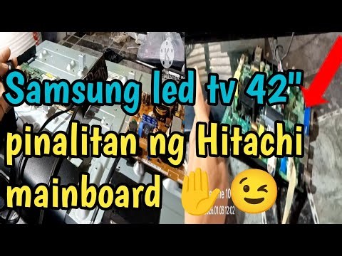 Samsung LED TV Change board for Hitachi