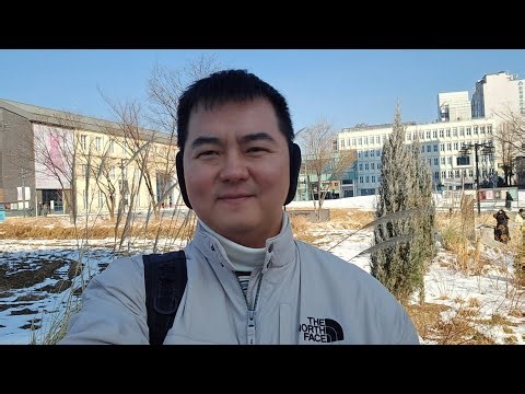 irl korea: white snow
