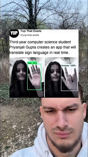 Third-year computer science student creates an app that will translate sign language