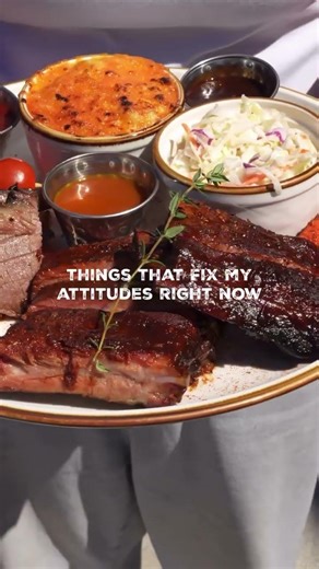 A good meal from Ruby Red’s BBQ will always fix your attitude.