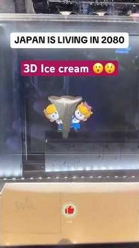 Japan ice cream vending Machine are in next level #icecream #youtubeshorts #foryou #onemillion