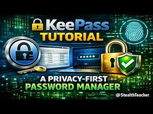 🔏KeePass Tutorial: A Privacy-First Password Manager🔏