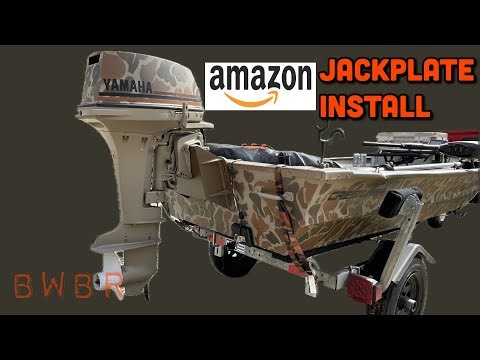 Installing an Amazon Jackplate on a Jon Boat