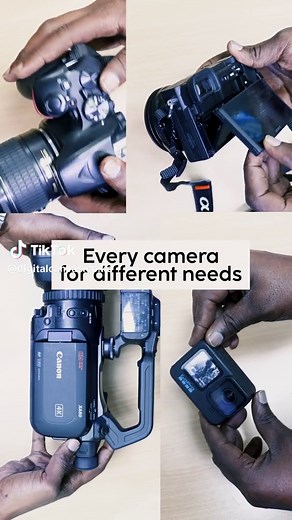 DSLR (Digital Single-Lens Reflex) Cameras: Larger sensor size compared to smartphone cameras. This contributes to superior low-light performance and depth of field control. They are ideal for professional photographers and enthusiasts. Mirrorless Cameras: More compact and lighter body. Their advanced autofocus systems and continuous shooting speeds make them better than many DSLR cameras. Action Cameras: Small, rugged, and designed for capturing high-energy activities. They are typically waterpr