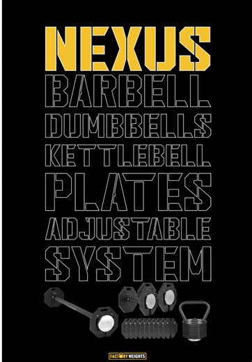 🚨 INTRODUCING: NEXUS 🚨 Say hello to the future of adjustable weight systems 💪🔥 The Nexus Adjustable Plate System is here — and it’s on a whole different level. Built from solid steel, Nexus is designed to be robust, durable, and seriously versatile. The interchangeable plates can be used across dumbbells, a barbell, or a kettlebell, giving you endless training options in one powerful system. Unlike standard adjustable dumbbells that max out at 32kg, Nexus is made for real strength training —