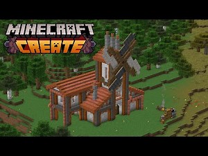 Minecraft Create Mod || Base Tour #1