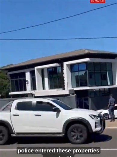 Police are raiding multiple properties linked to businessman, Calvin Mathibeli in Durban. Last week, Mathibeli was ordered by the high court to apologise and retract allegations he made against KZN Provincial Police Commissioner, Nhlanhla Mkhwanazi. #tiktoknews #propertyraid #kzntiktok #durbantiktok