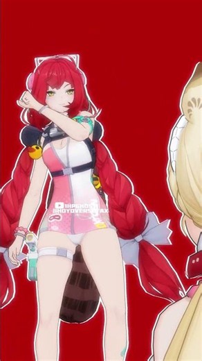 ALICE X YUZUHA ELA KE LEITADA【ゼンレスゾーンゼロ:ZZZ MMD／4K／60FPS】#zenlesszonezero #shorts #yuzuha