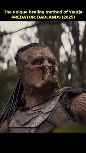 The Yautja’s Unique Healing Method Explained | Predator: Badlands (2025)