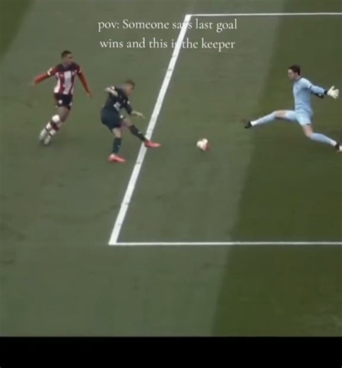 pov: someone says last goal wins #goalie #footy #saves #premierleague